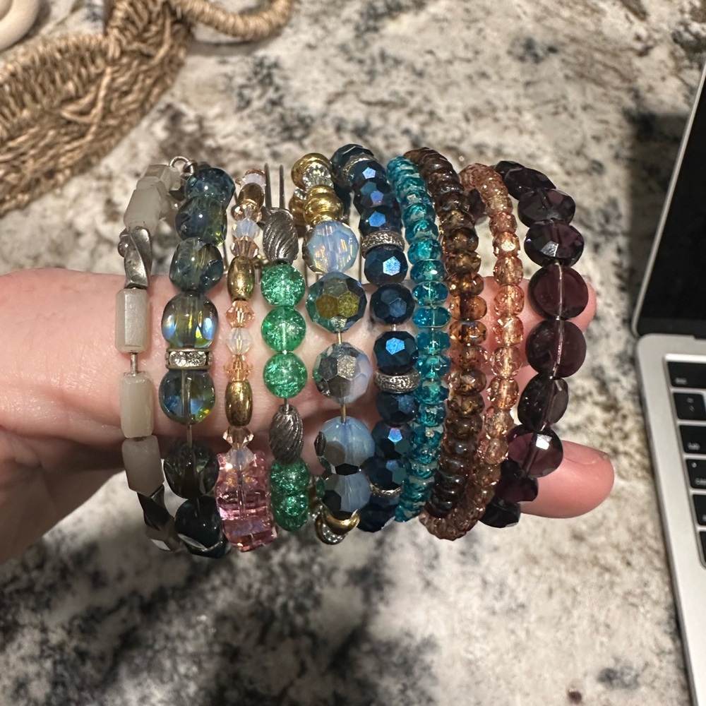 Alex & Ani Bracelets (10)